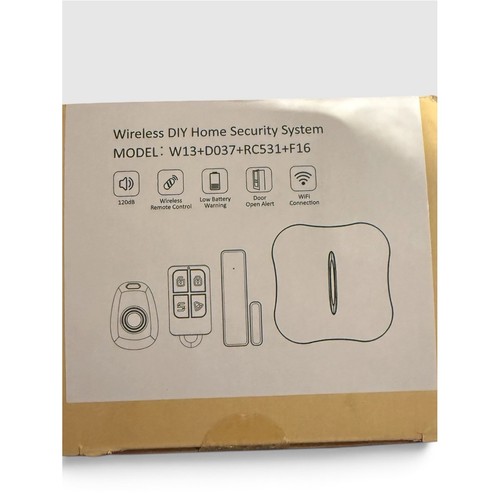 Home security system - home,