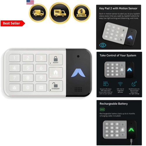Home security keypad motion - home,